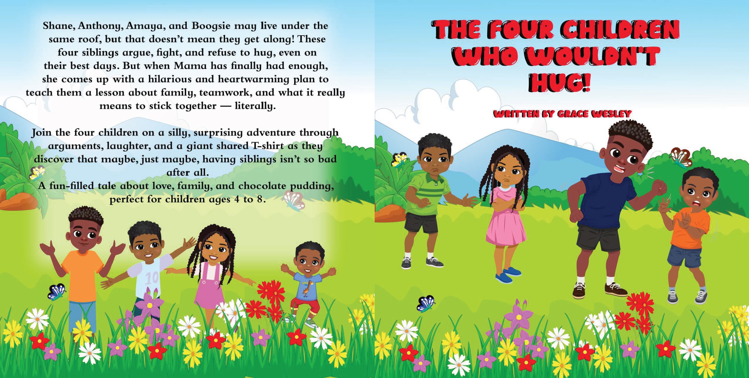 The Four Children Who Wouldn't Hug Book Cover